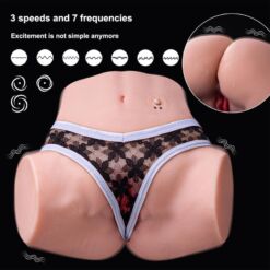 Comprar XISE - TRACY VIBRATING MASTURBADOR VAGINA Y ANO REALÍSTICO MULTIPOSICIÓN CON VIBRACIÓN al mejor precio - Envíos Discretos