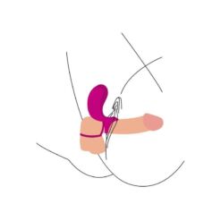 Comprar XOCOON - ANILLO VIBRADOR PARA PAREJAS FUCSIA al mejor precio - Envíos Discretos