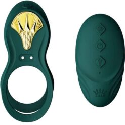 Comprar ZALO - BAYEK ANILLO VIBRADOR CONTROL REMOTO PAREJAS VERDE al mejor precio - Envíos Discretos