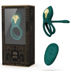 Comprar ZALO - BAYEK ANILLO VIBRADOR CONTROL REMOTO PAREJAS VERDE al mejor precio - Envíos Discretos