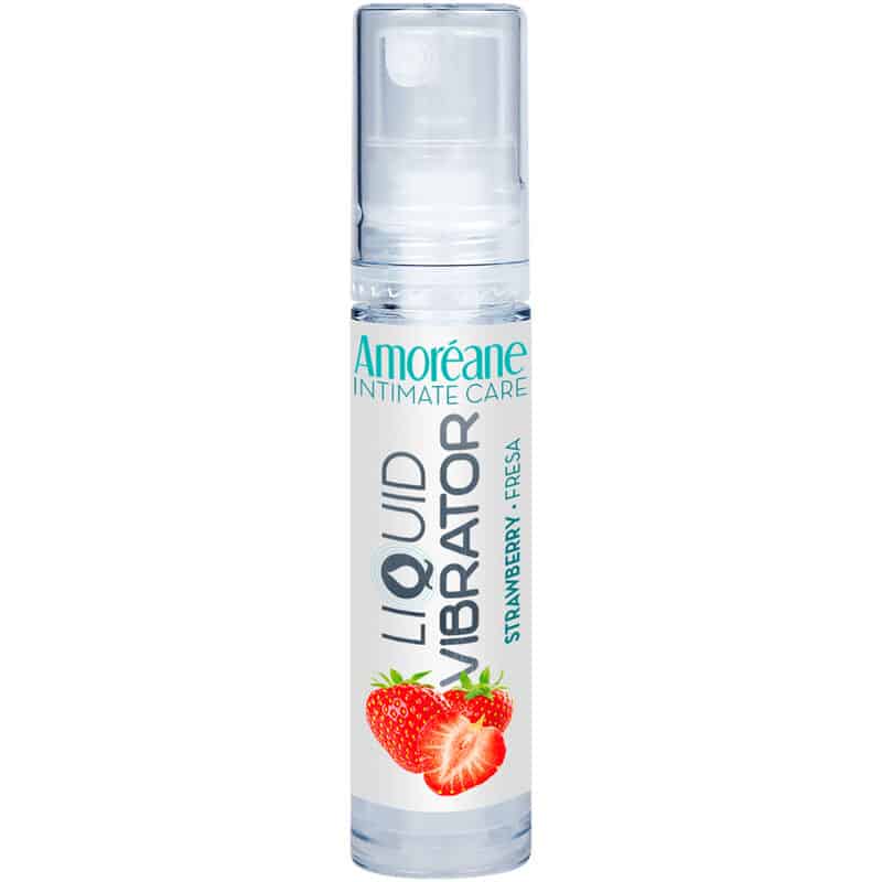 AMOREANE - LIQUIDO VIBRADOR FRESA 10 ML - piKanteo | Despierta tu lado más piKante Comprar AMOREANE - LIQUIDO VIBRADOR FRESA 10 ML al mejor precio - Envíos Discretos