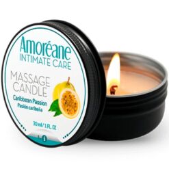Comprar AMOREANE - VELA DE MASAJE PASION CARIBEÑA 30 ML al mejor precio - Envíos Discretos