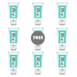 Comprar AQUA TRAVEL - LUBRICANTE BASE AGUA SABOR FRUTAS TROPICALES - 50 ML 8+1 GRATIS al mejor precio - Envíos Discretos