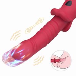 Comprar ARMONY - DILDO VIBRADOR ESTIMULADOR PUNTO A ROJO al mejor precio - Envíos Discretos
