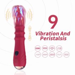 Comprar ARMONY - DILDO VIBRADOR ESTIMULADOR PUNTO A TERMOAJUSTABLE ROJO al mejor precio - Envíos Discretos