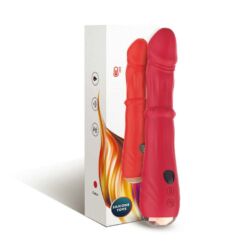 Comprar ARMONY - DILDO VIBRADOR ESTIMULADOR PUNTO A TERMOAJUSTABLE ROJO al mejor precio - Envíos Discretos