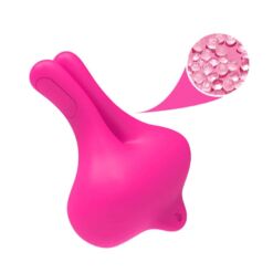 Comprar ARMONY - PINZAS PARA PEZONES MAGNÉTICA CON VIBRACIÓN FORMA CONEJO ROSA al mejor precio - Envíos Discretos