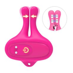 Comprar ARMONY - PINZAS PARA PEZONES MAGNÉTICA CON VIBRACIÓN FORMA CONEJO ROSA al mejor precio - Envíos Discretos