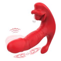 Comprar ARMONY - VIBRADOR ANAL PANTY ESTIMULADOR PUNTO C Y G CONTROL REMOTO ROJO al mejor precio - Envíos Discretos