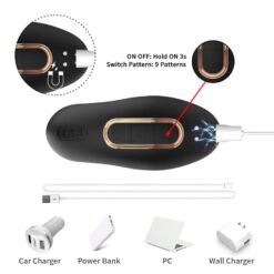 Comprar ARMONY - VIBRADOR ANAL PRÓSTATA CONTROL REMOTO NEGRO al mejor precio - Envíos Discretos