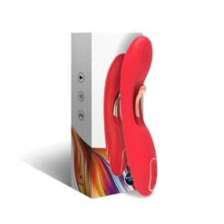 Comprar ARMONY - VIBRADOR CON LENGUA OSCILANTE ROJO al mejor precio - Envíos Discretos