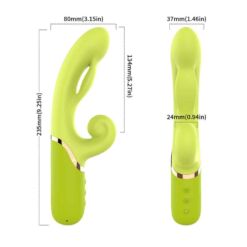 Comprar ARMONY - VIBRADOR ESTIMULADOR PUNTO A INFLABLE VERDE al mejor precio - Envíos Discretos