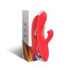 Comprar ARMONY - VIBRADOR ESTIMULADOR PUNTO G Y CLÍTORIS CON LENGUA OSCILANTE ROJO al mejor precio - Envíos Discretos