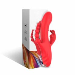 Comprar ARMONY - VIBRADOR ESTIMULADOR PUNTO G Y CLÍTORIS ROJO al mejor precio - Envíos Discretos