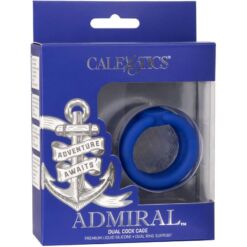 Comprar CALEXOTICS - ADMIRAL JAULA DOBLE PARA PENE AZUL al mejor precio - Envíos Discretos