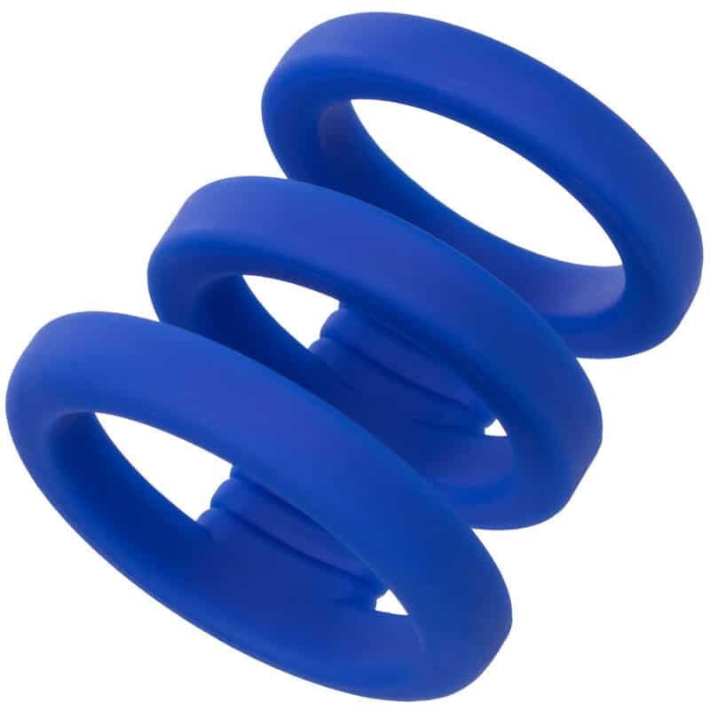 CALEXOTICS - ADMIRAL JAULA TRIPLE PARA PENE AZUL - piKanteo | Despierta tu lado más piKante Comprar CALEXOTICS - ADMIRAL JAULA TRIPLE PARA PENE AZUL al mejor precio - Envíos Discretos