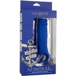 Comprar CALEXOTICS - ADMIRAL WAVE FUNDA PENE SILICONA LÍQUIDA AZUL al mejor precio - Envíos Discretos