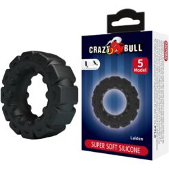 Comprar CRAZY BULL - LAIDEN ANILLO SILICONA MODELO 5 al mejor precio - Envíos Discretos