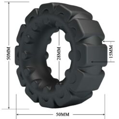 Comprar CRAZY BULL - LAIDEN ANILLO SILICONA MODELO 5 al mejor precio - Envíos Discretos