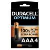 Comprar DURACELL - OPTIMUM 200 PILA ALCALINA AAA LR03 BLISTER*4 al mejor precio - Envíos Discretos