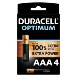 Comprar DURACELL - OPTIMUM 200 PILA ALCALINA AAA LR03 BLISTER*4 al mejor precio - Envíos Discretos