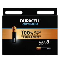 Comprar DURACELL - OPTIMUM PILA ALCALINA AAA LR03 BLISTER*8 al mejor precio - Envíos Discretos