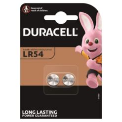 Comprar DURACELL - PILA BOTON ALCALINA LR54 LR1130 AG10 1,5V BLISTER*2 al mejor precio - Envíos Discretos