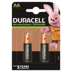 Comprar DURACELL - PILA RECARGABLE HR6 AA 2500mAh BLISTER*2 al mejor precio - Envíos Discretos