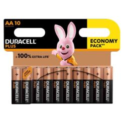 Comprar DURACELL - PLUS POWER 100 PILA ALCALINA AA LR6 BLISTER*10 al mejor precio - Envíos Discretos