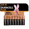 Comprar DURACELL - PLUS POWER 100 PILA ALCALINA AA LR6 BLISTER*16 al mejor precio - Envíos Discretos