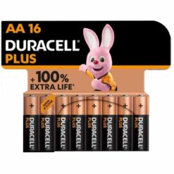 Comprar DURACELL - PLUS POWER 100 PILA ALCALINA AA LR6 BLISTER*16 al mejor precio - Envíos Discretos