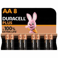 Comprar DURACELL - PLUS POWER 100 PILA ALCALINA AA LR6 BLISTER*8 al mejor precio - Envíos Discretos