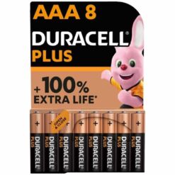 Comprar DURACELL - PLUS POWER 100 PILA ALCALINA AAA LR03 BLISTER*8 al mejor precio - Envíos Discretos