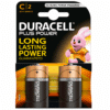 Comprar DURACELL - PLUS POWER PILA ALCALINA C LR14 BLISTER 2 UNIDADES al mejor precio - Envíos Discretos