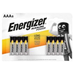 Comprar ENERGIZER - ALKALINE POWER PILA ALCALINA AAA LR03 BLISTER*8 al mejor precio - Envíos Discretos