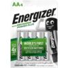 Comprar ENERGIZER - PILAS RECARGABLES AA4 BLISTER 4 al mejor precio - Envíos Discretos