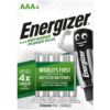 Comprar ENERGIZER - PILAS RECARGABLES AAA4 BLISTER 4 al mejor precio - Envíos Discretos