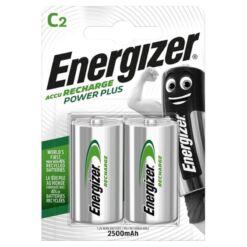 Comprar ENERGIZER - POWER PLUS PILA RECARGABLE HR14 C 2500mAh BLISTER*2 al mejor precio - Envíos Discretos