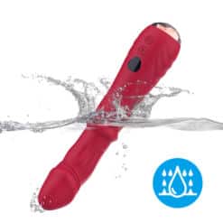 ARMONY - DILDO VIBRADOR ESTIMULADOR PUNTO A TERMOAJUSTABLE ROJO - piKanteo | Despierta tu lado más piKante
