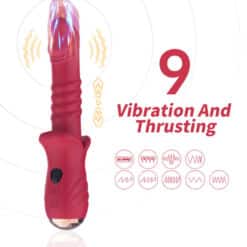 ARMONY - DILDO VIBRADOR ESTIMULADOR PUNTO A ROJO - piKanteo | Despierta tu lado más piKante