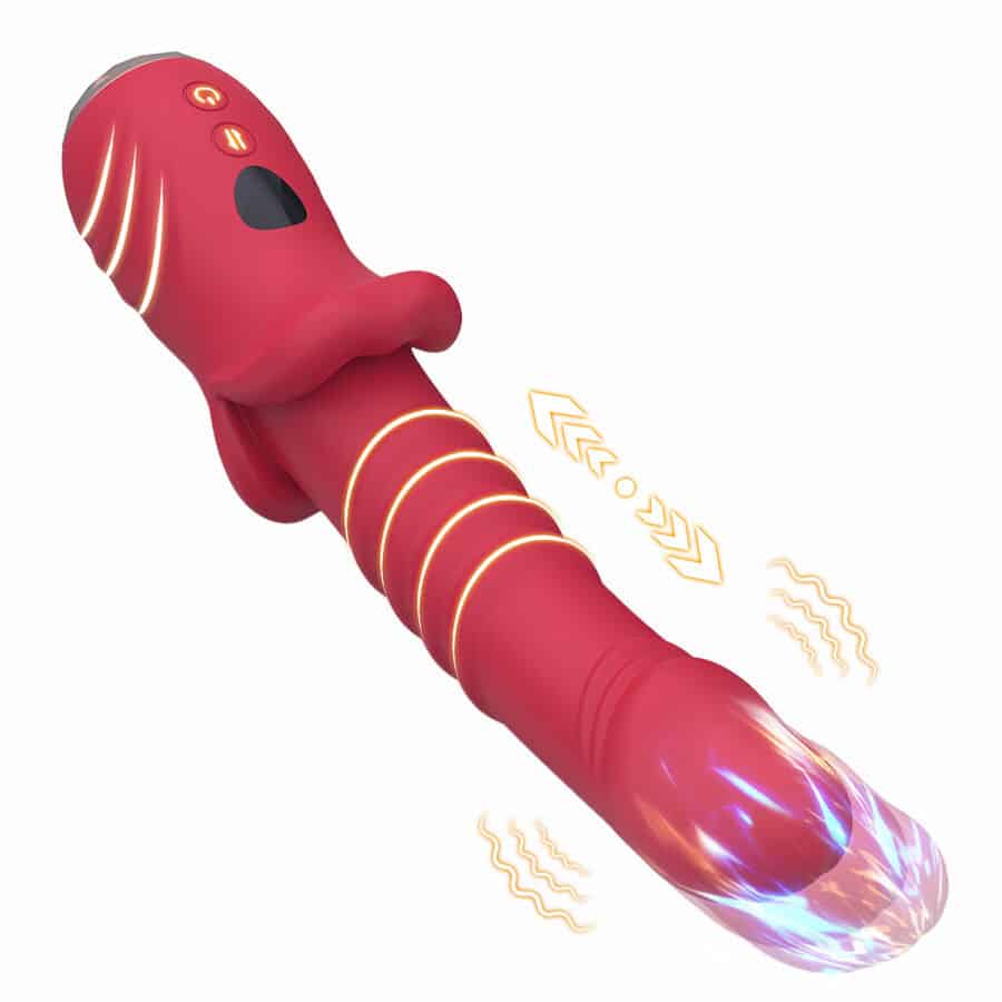 ARMONY - DILDO VIBRADOR ESTIMULADOR PUNTO A ROJO - Imagen 2
