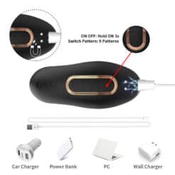 ARMONY - VIBRADOR ANAL PRÓSTATA CONTROL REMOTO NEGRO - piKanteo | Despierta tu lado más piKante