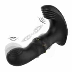 Alternative view of ARMONY - VIBRADOR ANAL PRÓSTATA CONTROL REMOTO NEGRO