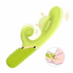 Alternative view of ARMONY - VIBRADOR ESTIMULADOR PUNTO A INFLABLE VERDE
