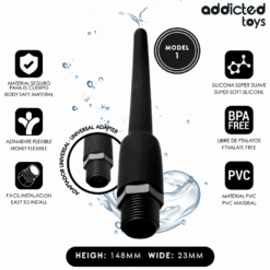 ADDICTED TOYS - LIMPIADOR ANAL CON ADAPTADOR UNIVERSAL MODELO 1 - piKanteo | Despierta tu lado más piKante
