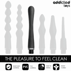 ADDICTED TOYS - LIMPIADOR ANAL CON ADAPTADOR UNIVERSAL MODELO 4 - piKanteo | Despierta tu lado más piKante