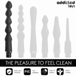 ADDICTED TOYS - LIMPIADOR ANAL CON ADAPTADOR UNIVERSAL MODELO 6 - piKanteo | Despierta tu lado más piKante
