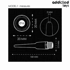 ADDICTED TOYS - LIMPIADOR ANAL CON ADAPTADOR UNIVERSAL MODELO 1 - piKanteo | Despierta tu lado más piKante
