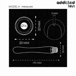 ADDICTED TOYS - LIMPIADOR ANAL CON ADAPTADOR UNIVERSAL MODELO 4 - piKanteo | Despierta tu lado más piKante