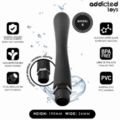 ADDICTED TOYS - LIMPIADOR ANAL CON ADAPTADOR UNIVERSAL MODELO 4 - piKanteo | Despierta tu lado más piKante